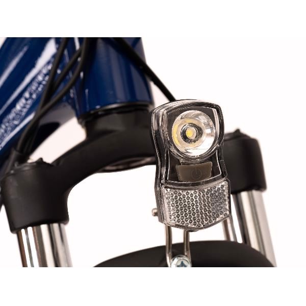 Nilox Bici Elettrica X6 PLUS Nero, Blu Alluminio 5,33 cm (2.1") 21 kg