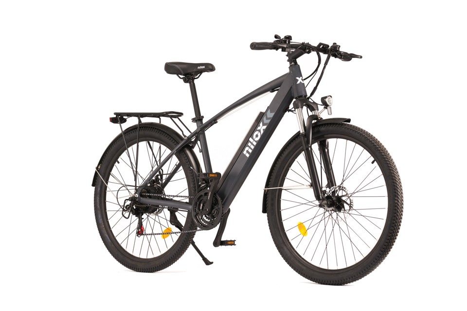 Nilox  Bici Elettrica X7 Plus Nero, Grigio Alluminio 69,8 cm (27.5") 23 kg Litio