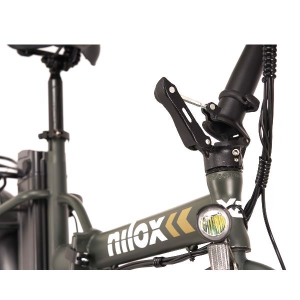 Nilox X8 Plus Acciaio 50,8 cm (20") 23 kg Litio, Verde