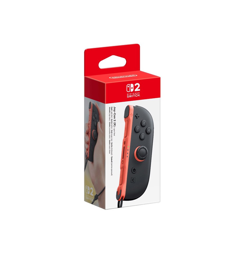 Nintendo 10015101 periferica di gioco Nero, Rosso Bluetooth Joystick Analogico/Digitale Nintendo Switch 2