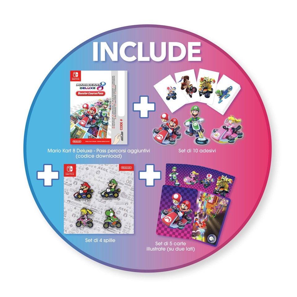 Nintendo Mario Kart 8 Deluxe – Pass percorsi aggiuntivi (versione pacchettizzata)