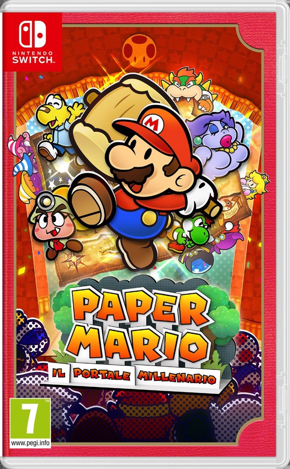 Nintendo Paper Mario: Il Portale Millenario Standard Cinese tradizionale, Tedesca, DUT, Inglese, ESP, Francese, ITA, Giapponese, Coreano Nintendo Switch