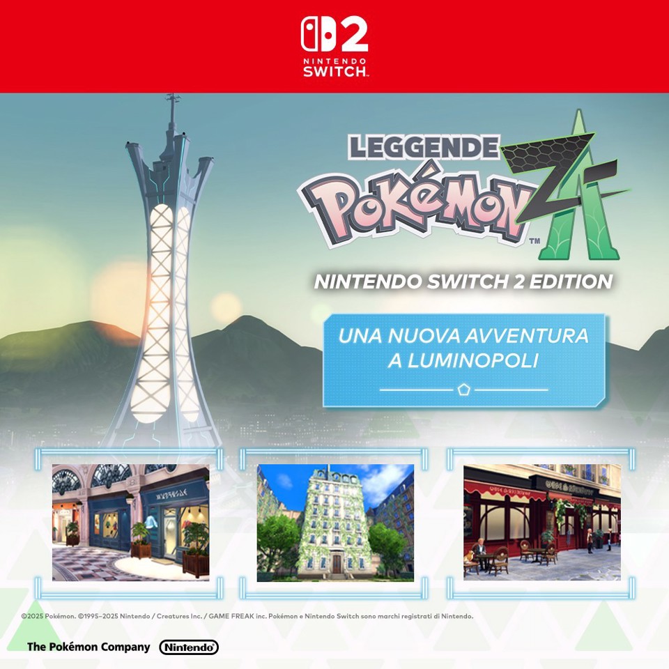 Nintendo Switch 2 + Leggende Pokémon: Z-A - Switch 2 edition