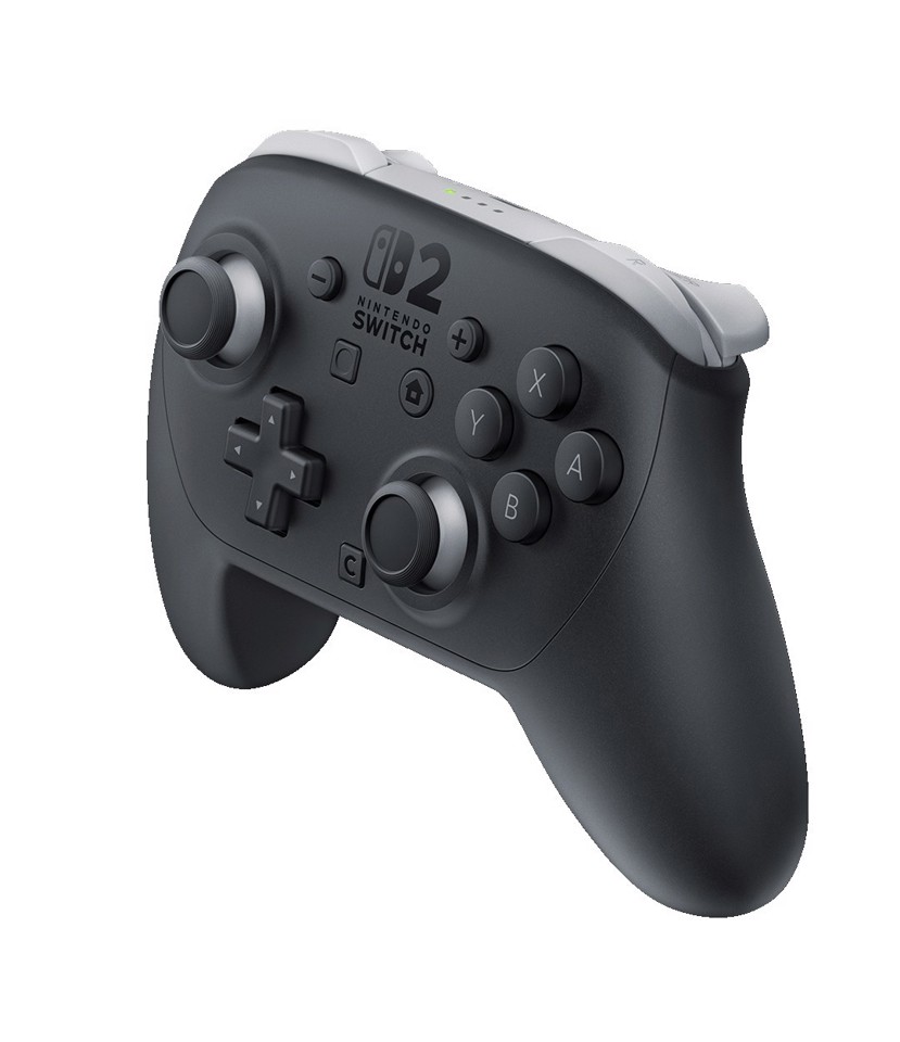 Nintendo Switch 2 Pro Controller Nero Bluetooth Gamepad Analogico/Digitale Nintendo Switch 2