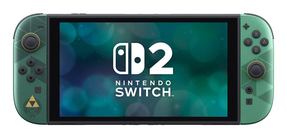Nintendo Switch 2 - The Legend of Zelda - 40th Anniversary Edition console da gioco portatile 20,1 cm (7.9") 256 GB Touch screen Wi-Fi Nero, Verde, Oro