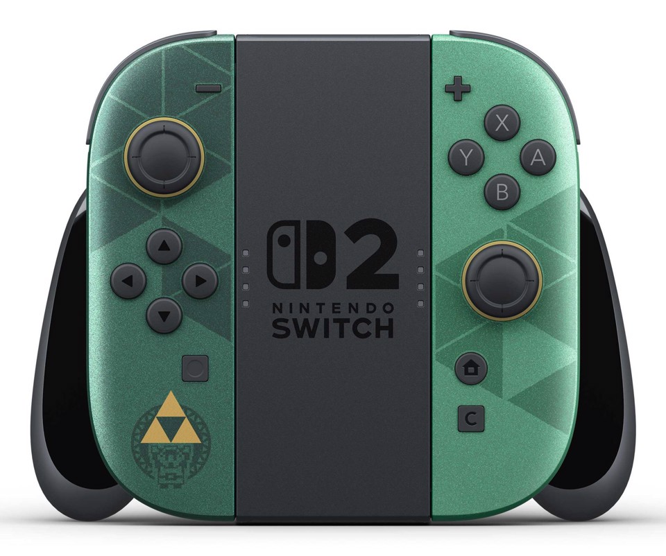 Nintendo Switch 2 - The Legend of Zelda - 40th Anniversary Edition console da gioco portatile 20,1 cm (7.9") 256 GB Touch screen Wi-Fi Nero, Verde, Oro
