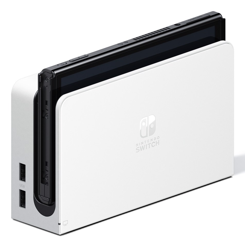 Nintendo Switch (modello Oled) Bianco, schermo 7 pollici