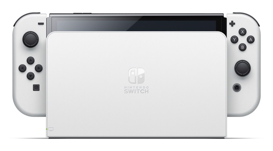 Nintendo Switch (modello Oled) Bianco, schermo 7 pollici