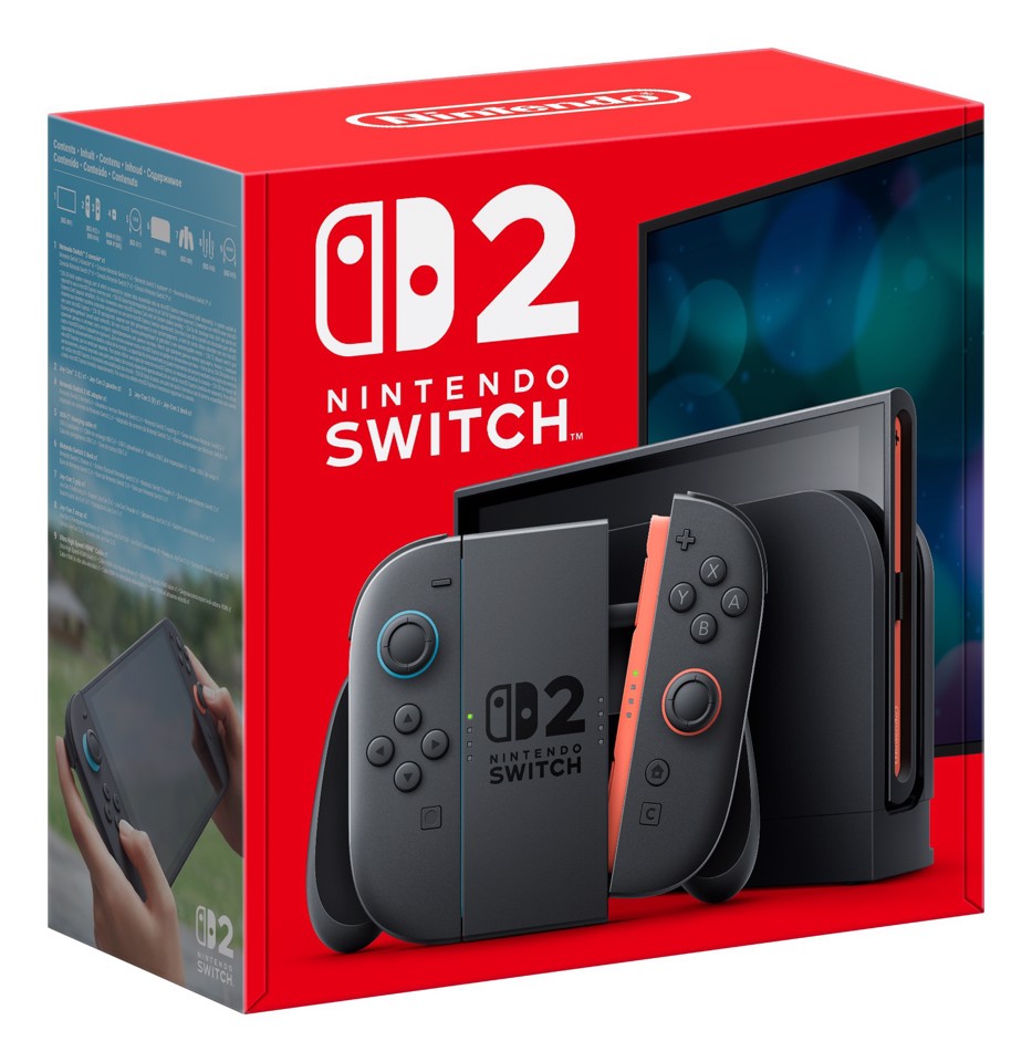 Nintendo Switch2 HW BTR console da gioco portatile 20,1 cm (7.9") 256 GB Touch screen Wi-Fi Nero