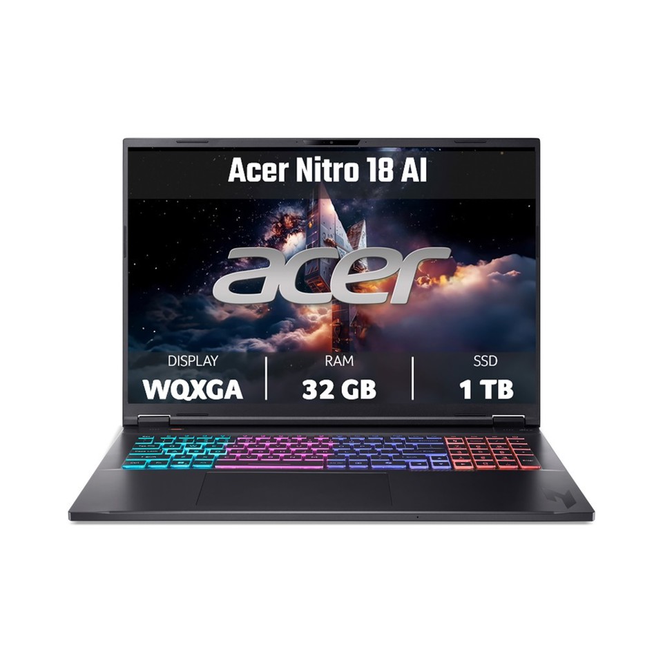 NOTEBOOK GAMING NITRO 18 AI AN18-61-R5VG - 16 POLLICI - NERO