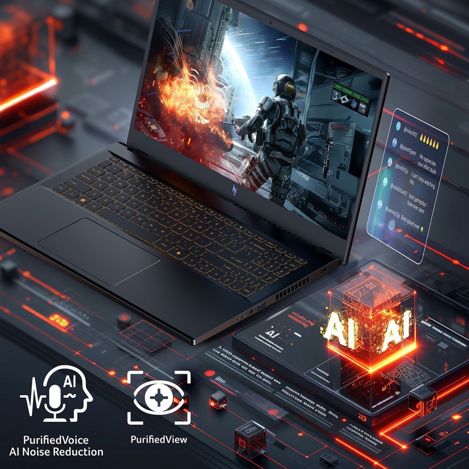 NOTEBOOK GAMING NITRO V 15 ANV15-52-95SC - 15.6 POLLICI - NERO