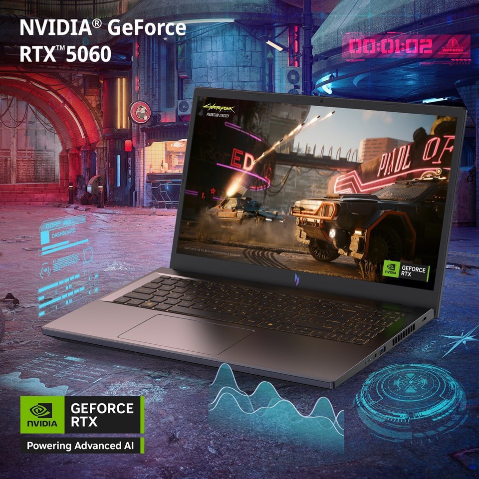 NOTEBOOK GAMING NITRO V 15 ANV15-52-95SC - 15.6 POLLICI - NERO