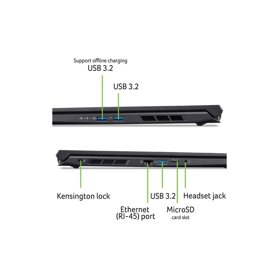 NOTEBOOK GAMING NITRO V 16 AI ANV16-42-R2RN - 16 POLLICI - NERO
