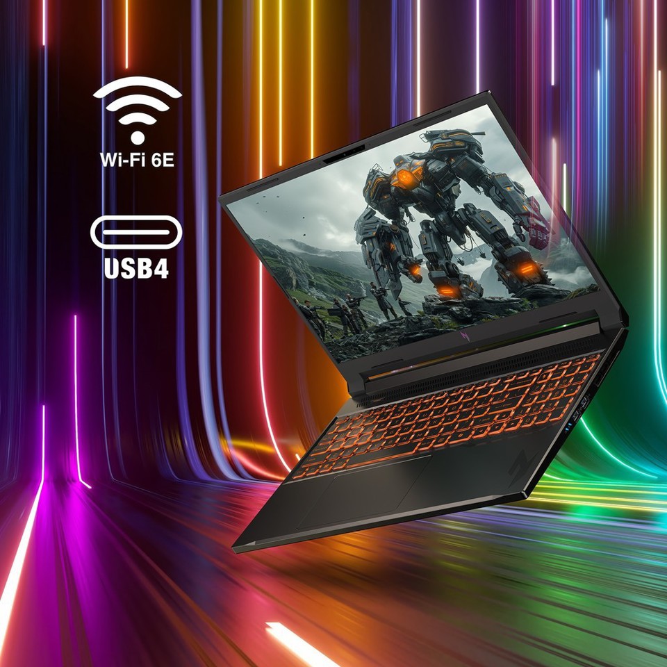 NOTEBOOK GAMING NITRO V 16 AI ANV16-42-R38D - 16 POLLICI - NERO