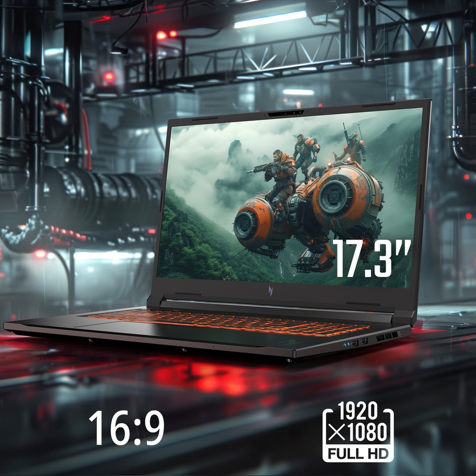 NOTEBOOK GAMING NITRO V 17 AI ANV17-41-R6FD - 17.3 POLLICI - NERO