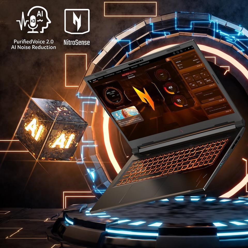 NOTEBOOK GAMING NITRO V 17 AI ANV17-61-R3YJ - 17.3 POLLICI