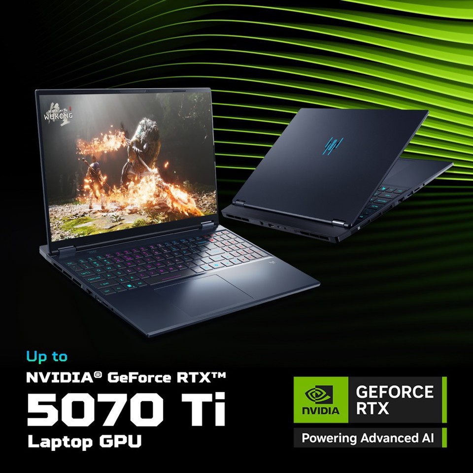 NOTEBOOK GAMING PREDATOR HELIOS NEO 16S AI PHN16S-71-99PU - 16 POLLICI - NERO