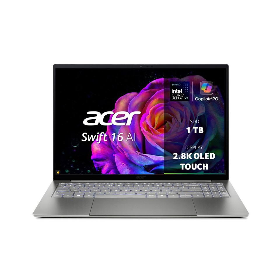 NOTEBOOK SWIFT 16 AI SF16-71T-76R4 - 16 POLLICI - GRIGIO