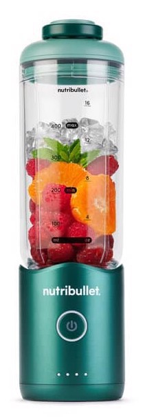 NutriBullet Flex – Mini Frullatore Compatto e Portatile, Ricaricabile USB-C, Smoothie Maker To Go, Verde (NBP013GR)
