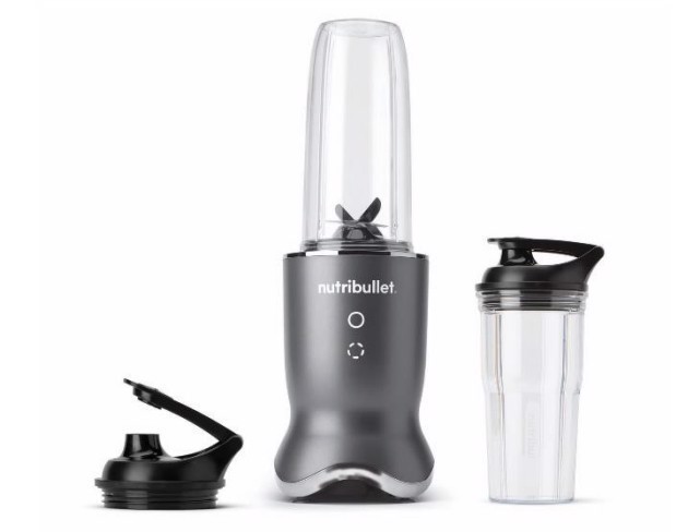 NutriBullet NB1206DGCC 0,9 L Frullatore da tavolo 1200 W Nero, Trasparente