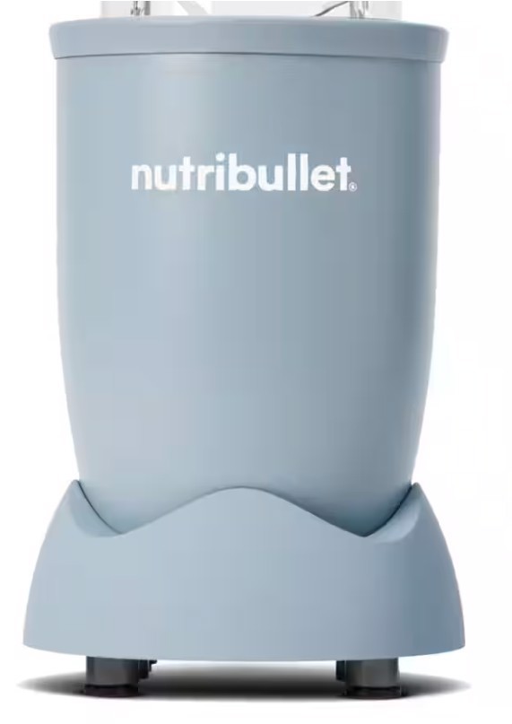 NutriBullet Pro – Frullatore Compatto e Potente, Estrattore di Nutrienti, Smoothie Maker, 900W, Azzurro Opaco (NB907MASL)
