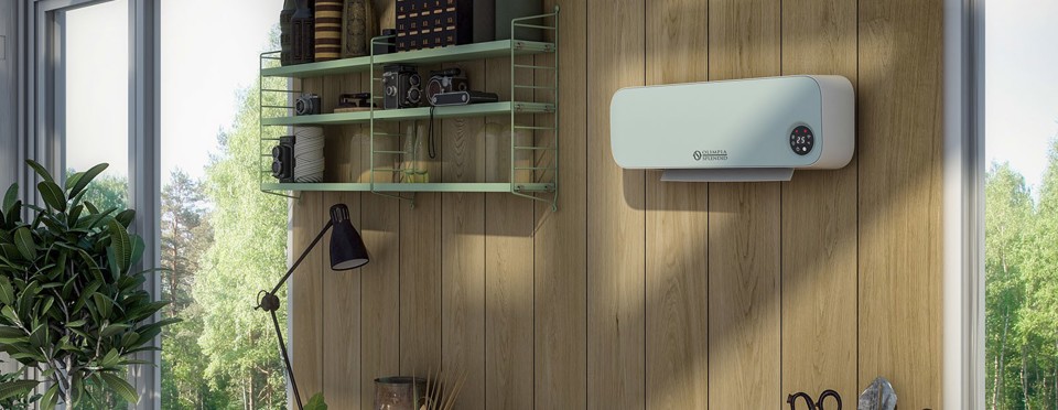Olimpia Splendid Caldo Sky B WiFi Interno Bianco 2000 W Riscaldatore ambiente elettrico con ventilatore