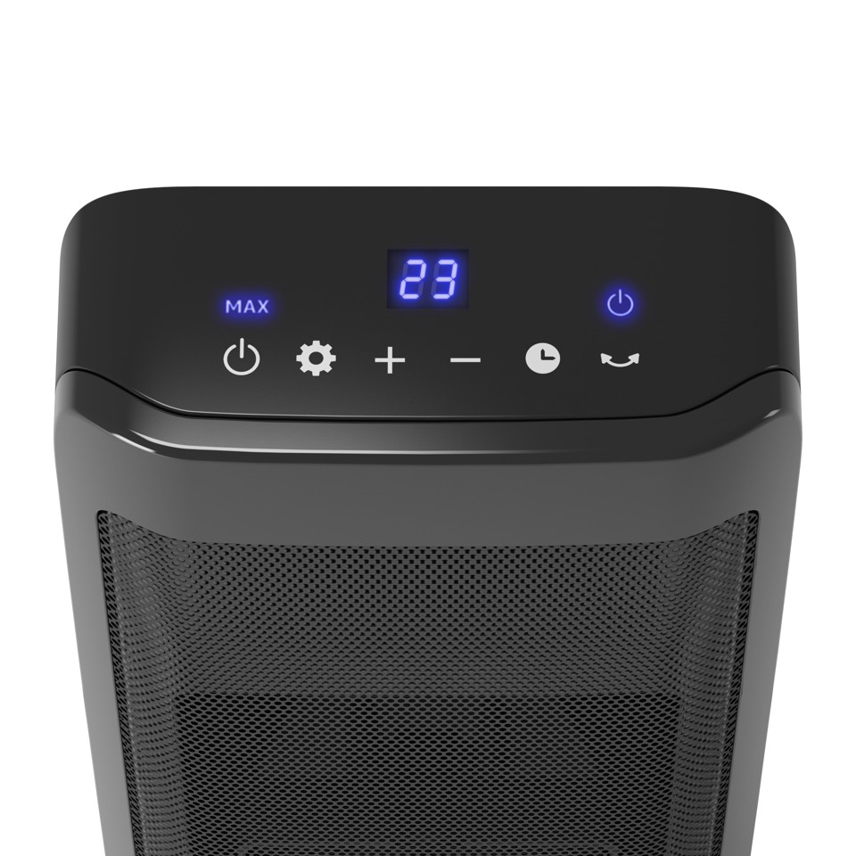 Olimpia Splendid Caldo Trendy ST Interno Nero 2000 W Riscaldatore ambiente elettrico con ventilatore