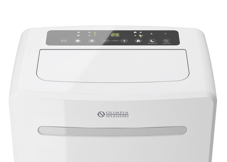 Olimpia Splendid DOLCECLIMA AIRA 12 condizionatore portatile 1300 W Bianco
