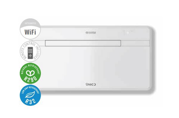 Olimpia Splendid Unico Next 12 HP EVAN 10600 BTU/h 2600 W Bianco Condizionatore d'aria a parete