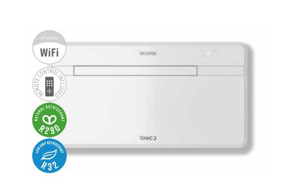 Olimpia Splendid Unico Next 12 HP EVAN 2600 W Bianco Condizionatore d'aria a parete