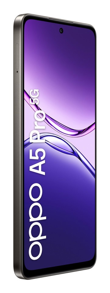 OPPO A5 PRO 5G 16,9 cm (6.67") Doppia SIM Android 15 USB tipo-C 8 GB 256 GB 5800 mAh Nero, Marrone