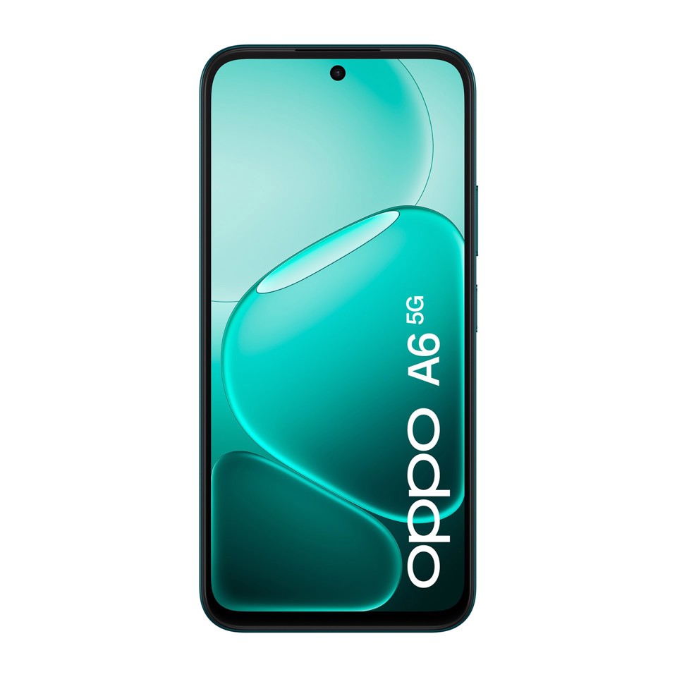 OPPO A6 5G AI Smartphone, doppia fotocamera 50MP+2, Selfie 8MP, Display 6.75” 120HZ IPS HD+, 6550mAh, RAM 6GB(Esp2GB/4GB/6GB)+ROM 256GB [Versione Italia], Sapphire Black