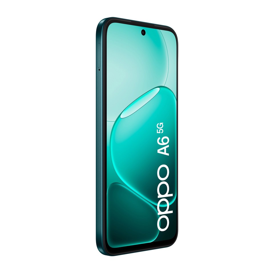 OPPO A6 5G AI Smartphone, doppia fotocamera 50MP+2, Selfie 8MP, Display 6.75” 120HZ IPS HD+, 6550mAh, RAM 6GB(Esp2GB/4GB/6GB)+ROM 256GB [Versione Italia], Sapphire Black