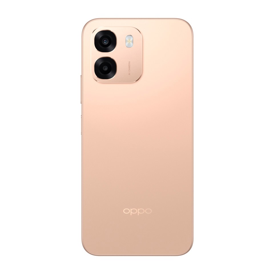 OPPO A6 AI Smartphone, doppia fotocamera 50MP+2, Selfie 8MP, Display 6.75” 120HZ IPS HD+, 6550mAh, RAM 6GB(Esp2GB/4GB/6GB)+ROM 256GB [Versione Italia], Aurora Gold