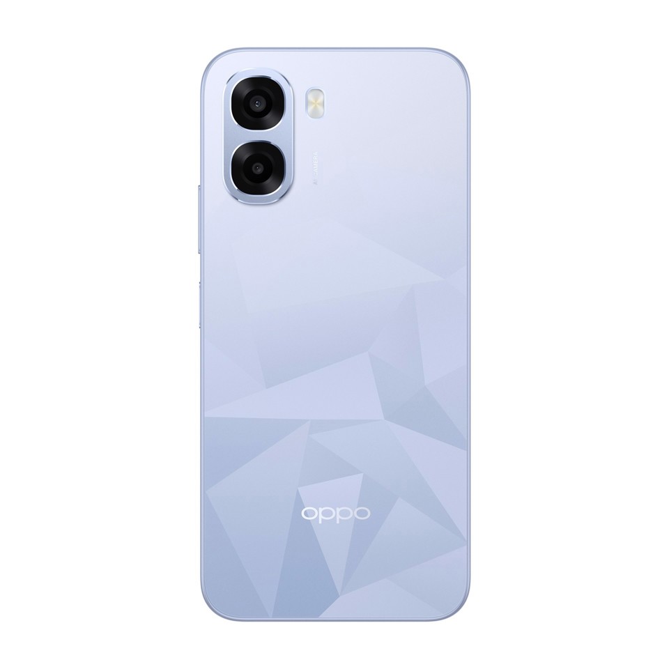 OPPO A6k AI Smartphone, doppia fotocamera 13MP+QVGA, Selfie 5MP, Display 6.75” 120HZ IPS HD+, 6100mAh, RAM 4GB(Esp1GB/2GB/4GB)+ROM 256GB [Versione Italia], Crystal Blue