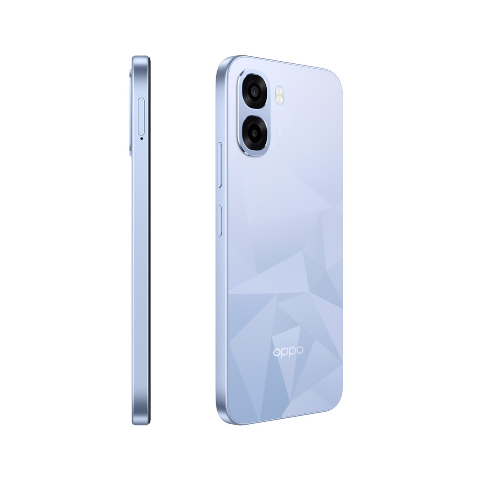 OPPO A6k AI Smartphone, doppia fotocamera 13MP+QVGA, Selfie 5MP, Display 6.75” 120HZ IPS HD+, 6100mAh, RAM 4GB(Esp1GB/2GB/4GB)+ROM 256GB [Versione Italia], Crystal Blue