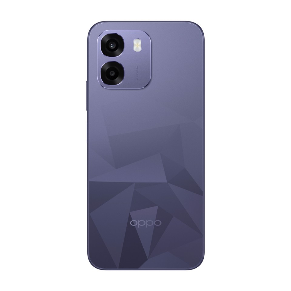 OPPO A6k AI Smartphone, doppia fotocamera 13MP+QVGA, Selfie 5MP, Display 6.75” 120HZ IPS HD+, 6100mAh, RAM 4GB(Esp1GB/2GB/4GB)+ROM 256GB [Versione Italia], Crystal Black