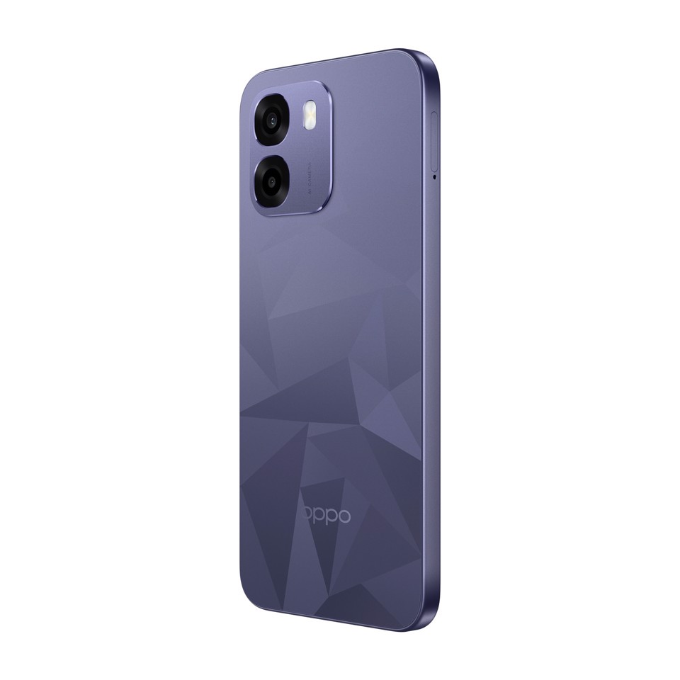 OPPO A6k AI Smartphone, doppia fotocamera 13MP+QVGA, Selfie 5MP, Display 6.75” 120HZ IPS HD+, 6100mAh, RAM 4GB(Esp1GB/2GB/4GB)+ROM 256GB [Versione Italia], Crystal Black