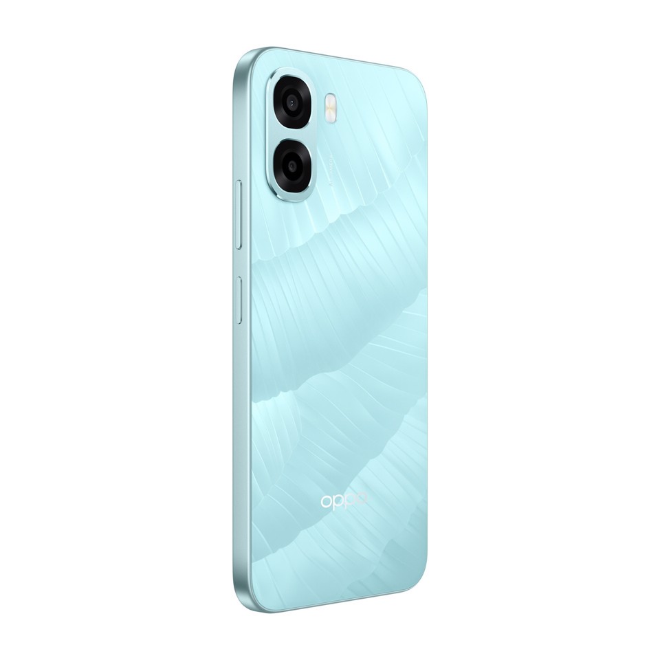 OPPO A6x AI Smartphone, doppia fotocamera 13MP+QVGA, Selfie 5MP, Display 6.75” 120HZ IPS HD+, 6100mAh, RAM 4GB(Esp1GB/2GB/4GB)+ROM 128GB [Versione Italia], Ice Blue