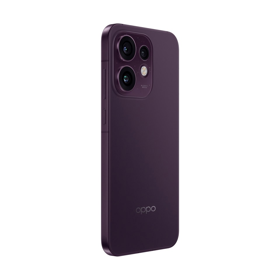 OPPO Reno16 5G AI Smartphone, Tripla fotocamera 50+50+50MP, Selfie 50MP, Display 6.32” 120HZ AMOLED FHD+, 6000mAh, RAM 8GB(Esp2GB/4GB/8GB)+ROM 512GB [Versione Italia], Purple Black