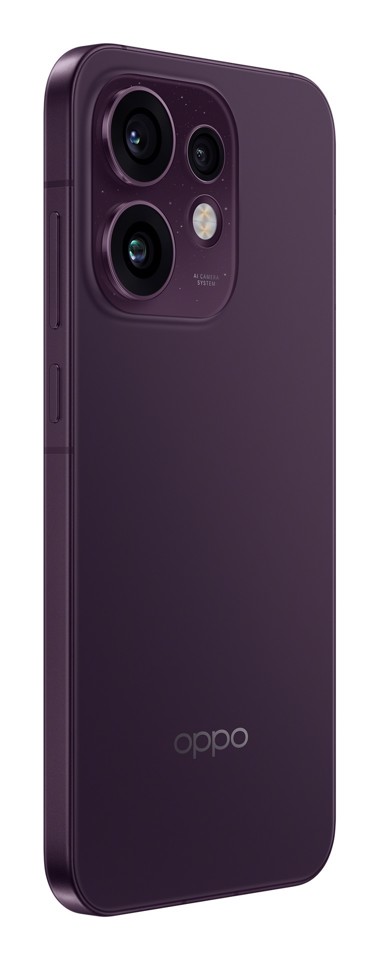 OPPO Reno16 5G AI Smartphone, Tripla fotocamera 50+50+50MP, Selfie 50MP, Display 6.32” 120HZ AMOLED FHD+, 6000mAh, RAM 8GB(Esp2GB/4GB/8GB)+ROM 512GB [Versione Italia], Purple Black