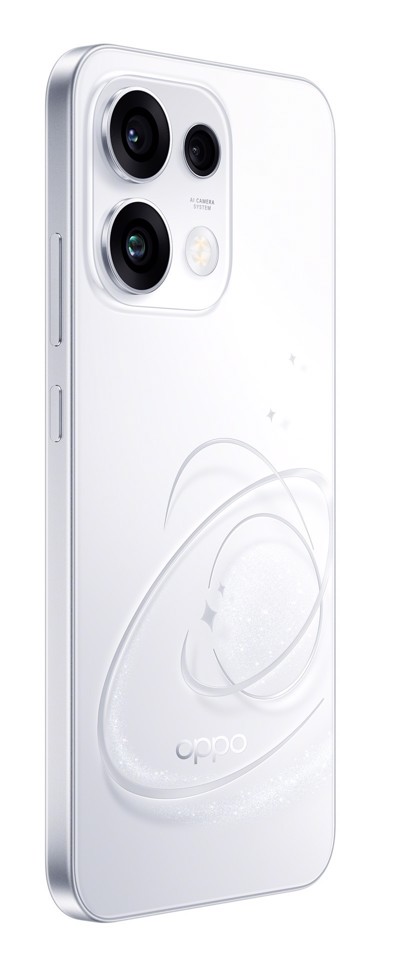 OPPO Reno16 F 5G AI Smartphone, Tripla fotocamera 50+8+50MP, Selfie 50MP, Display 6.57” 120HZ AMOLED FHD+, 6500mAh, RAM 8GB(Esp2GB/4GB/8GB)+ROM 256GB [Versione Italia], Pop White