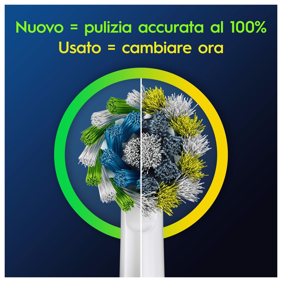 Oral-B CrossAction 9 pz Bianco
