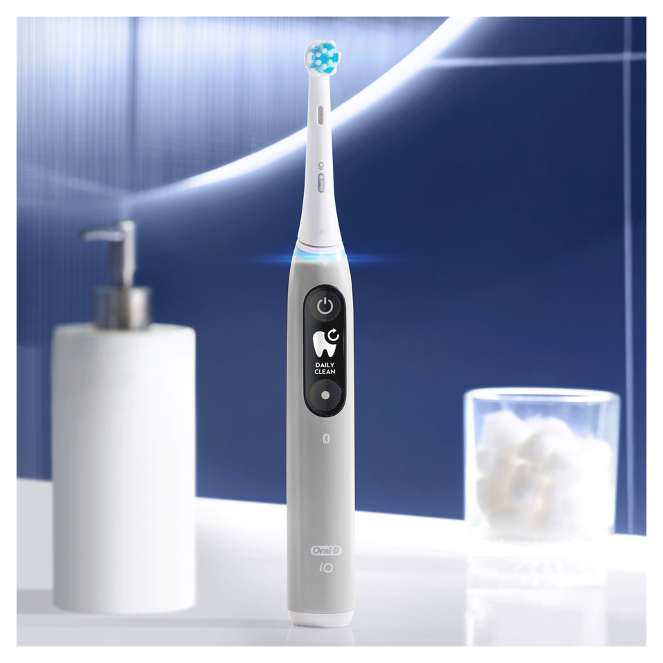 Oral-B iO Series 6 80351524 spazzolino elettrico Adulto Spazzolino a vibrazione Grigio