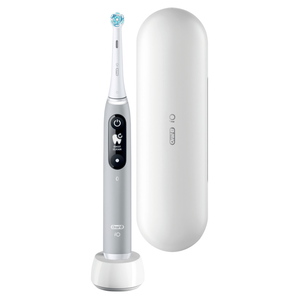 Oral-B iO Series 6 80351524 spazzolino elettrico Adulto Spazzolino a vibrazione Grigio