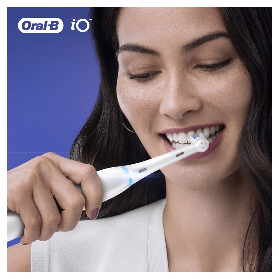 Oral-B iO Ultimate Clean Testine Di Ricambio, 2 Pezzi