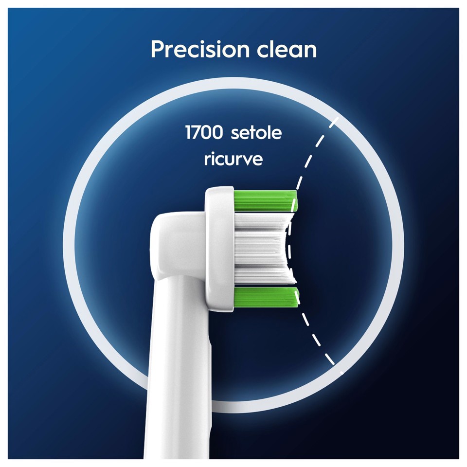 Oral-B Testine Di Ricambio Pro Precision Clean, 6 Testine