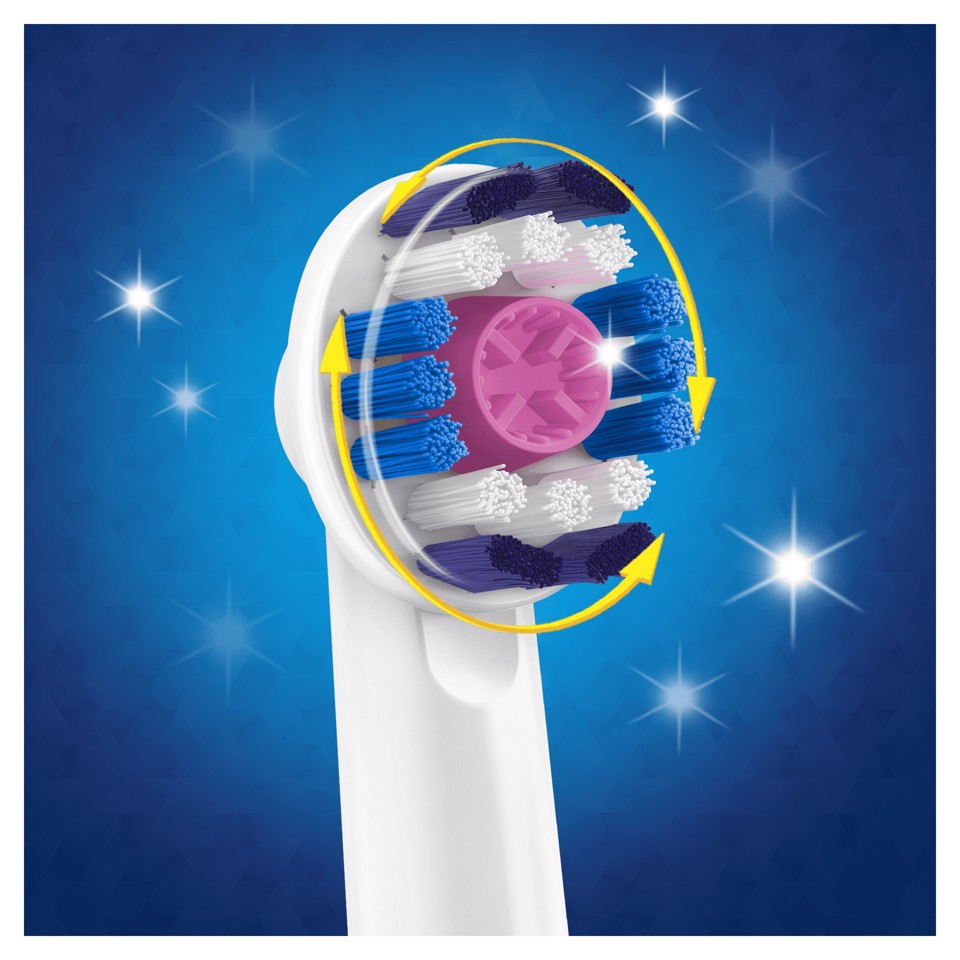Oral-B Testine Per Spazzolino 3D White X3