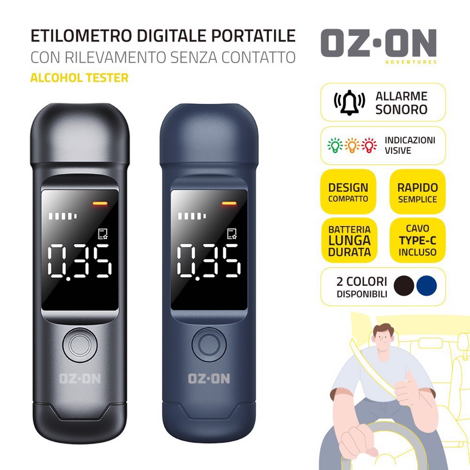 OZON Scientific Alcool Tester Etilometro - Ozon
