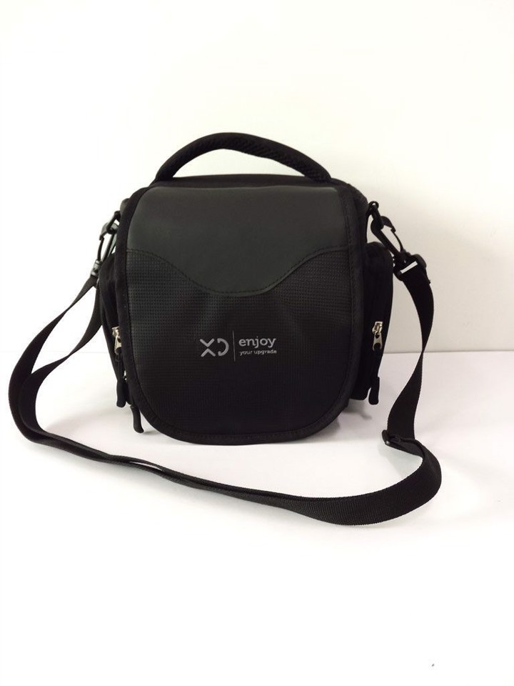 XDBAG003 custodia per fotocamera Borsa da spalla Nero
